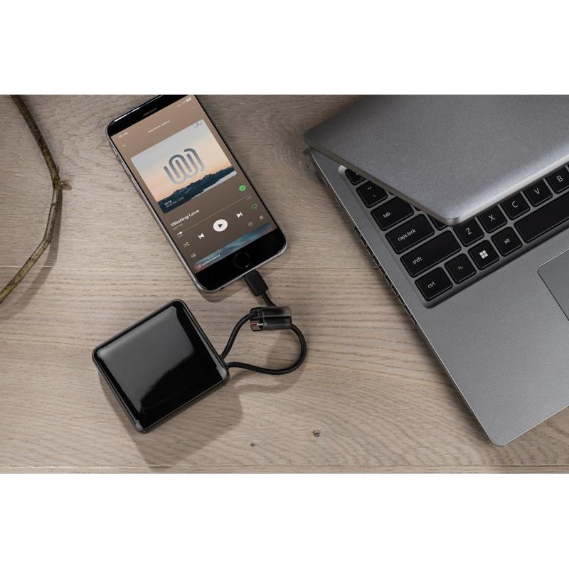 Baterie externă Lumero 10000 mAh 22,5W Negru