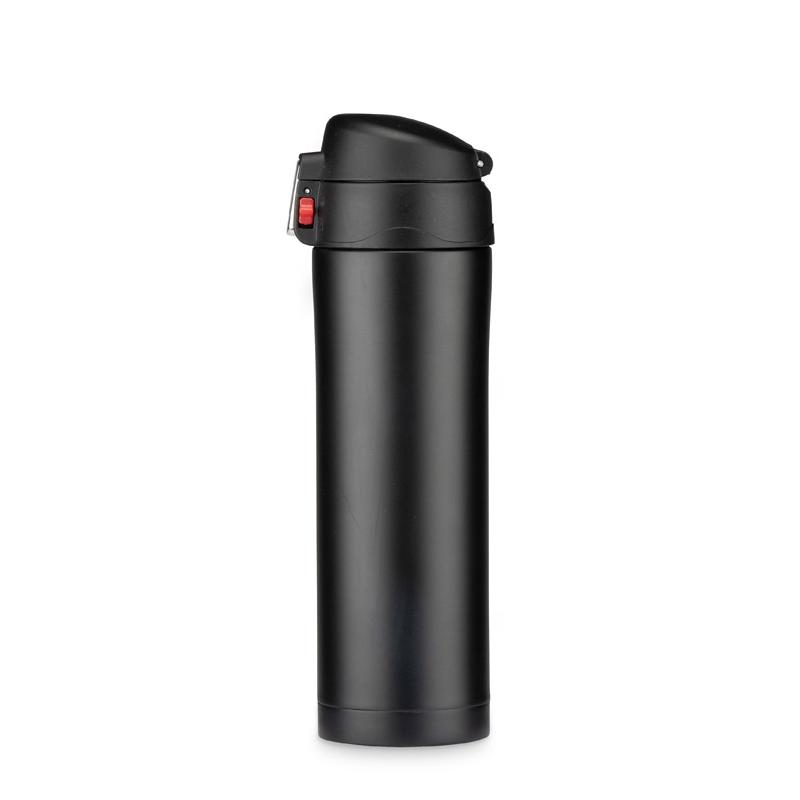 Cană termică Lock Mat 440 ml Negru