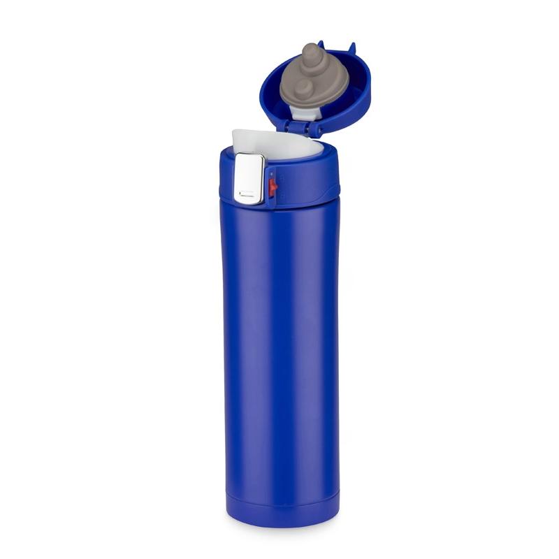 Cană termică Lock Mat 440 ml Albastru
