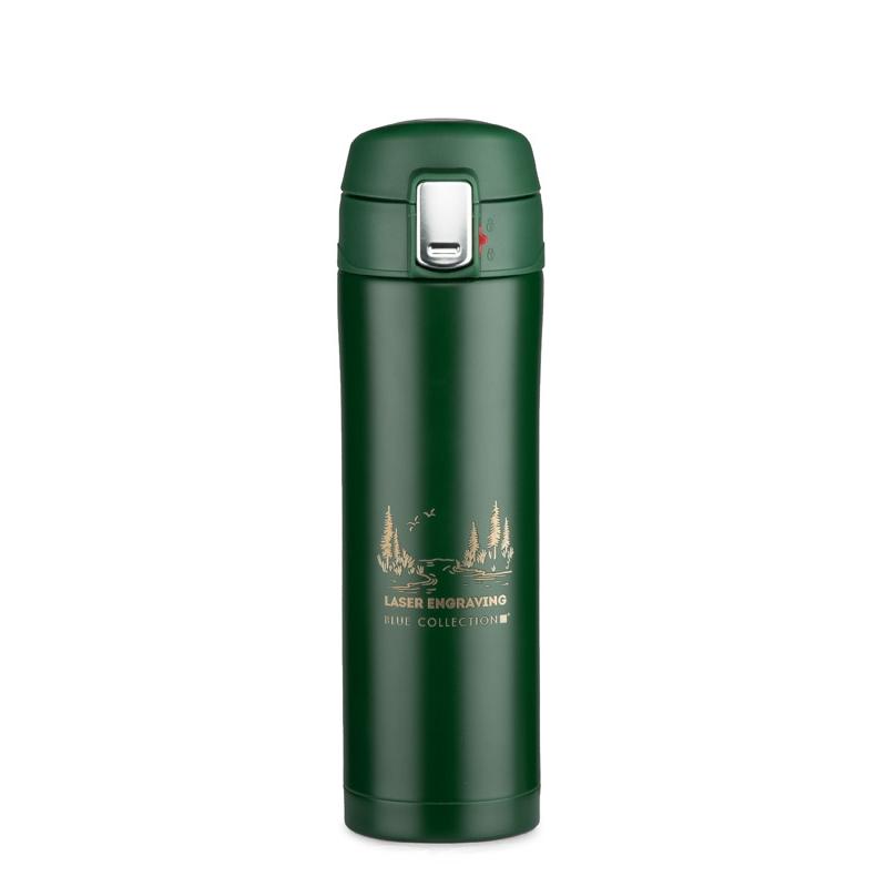 Cană termică Lock Mat 440 ml Verde inchis
