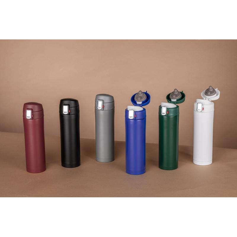 Cană termică Lock Mat 440 ml Verde inchis