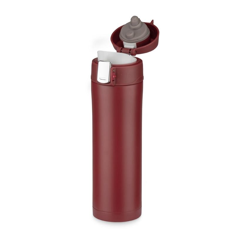 Cană termică Lock Mat 440 ml Burgundy