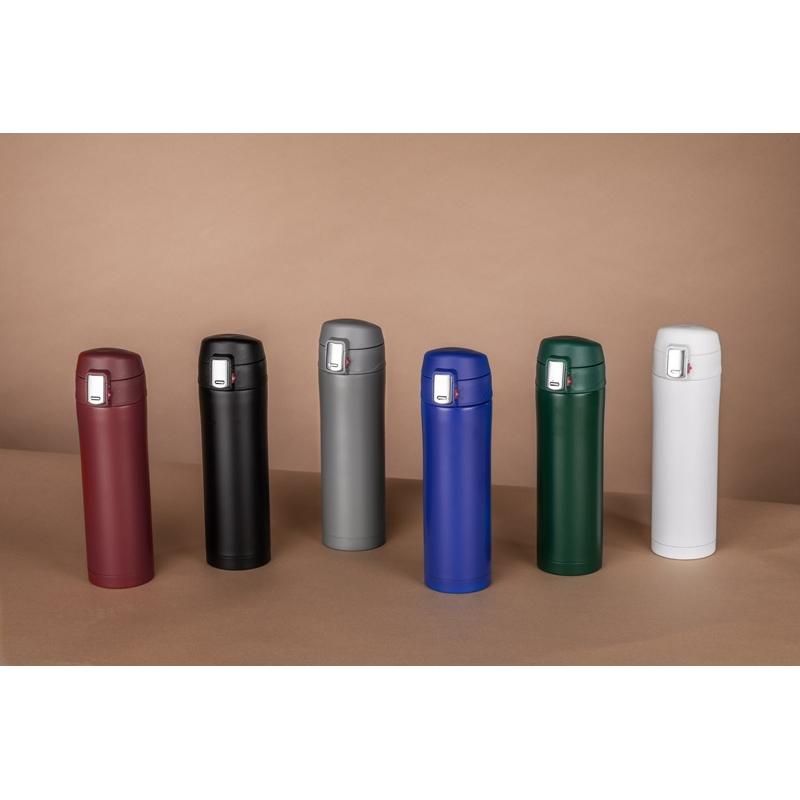 Cană termică Lock Mat 440 ml Burgundy