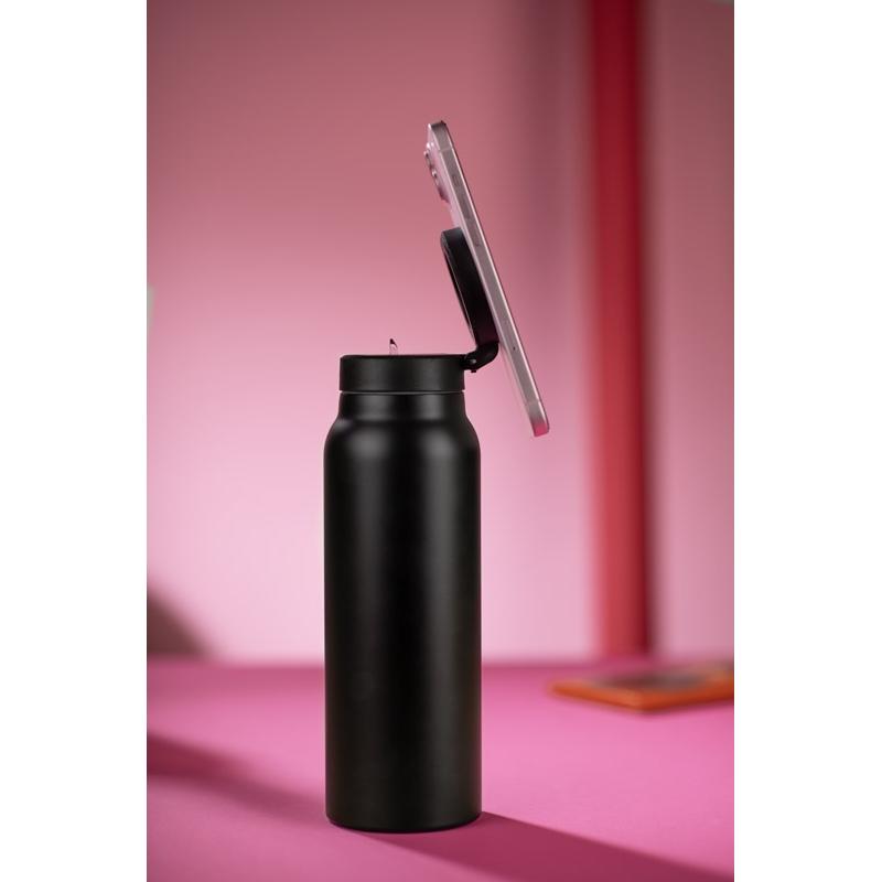 Sticlă termică cu suport magnetic Maghold 700 ml Negru