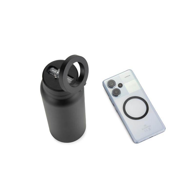 Sticlă termică cu suport magnetic Maghold 700 ml Negru