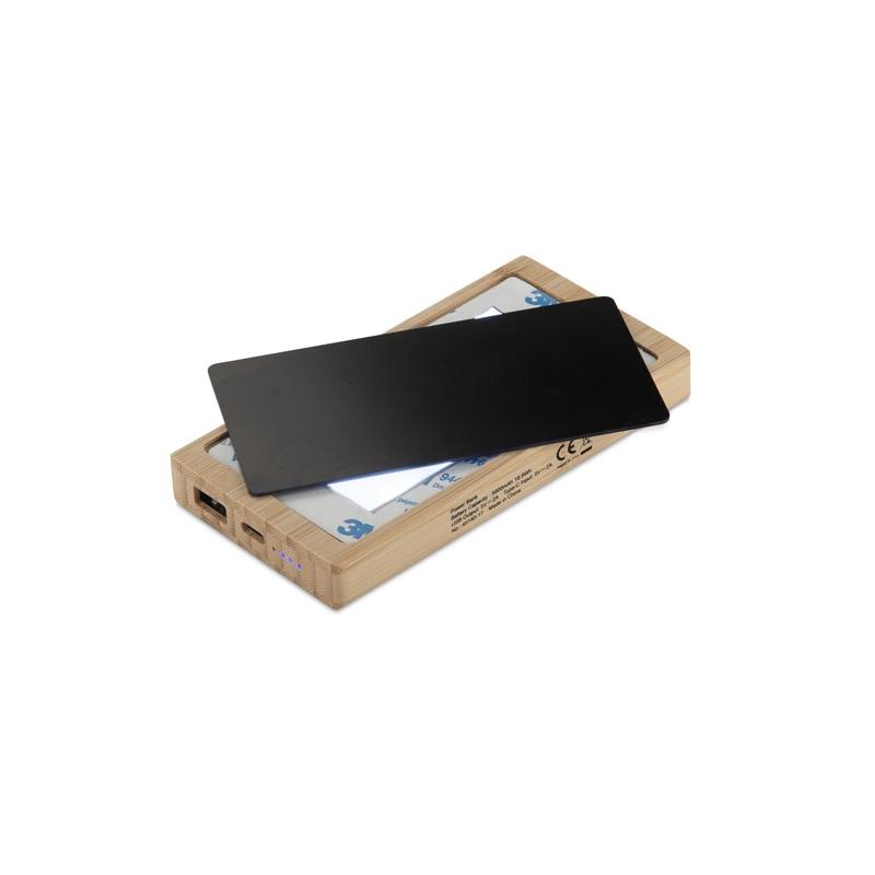 Baterie externă solară Solbam, 5000 mAh Bej