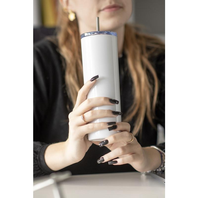 Cană termoizolantă Lemmo, 550 ml Alb
