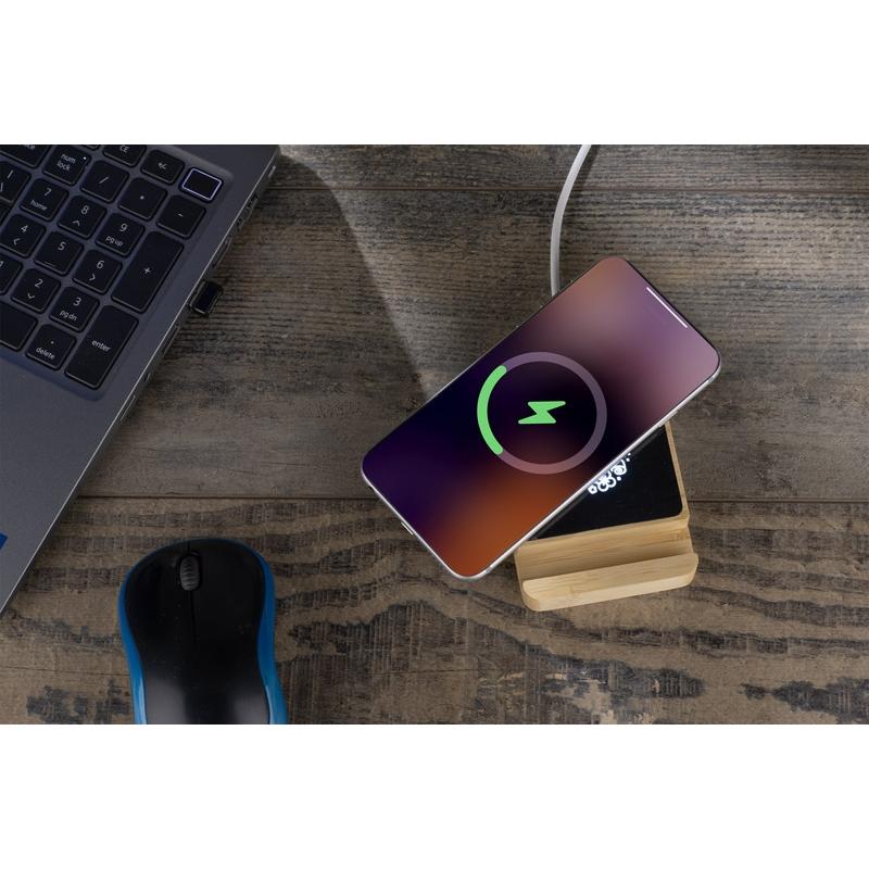 Încărcător wireless de 15 W Eluma Bej
