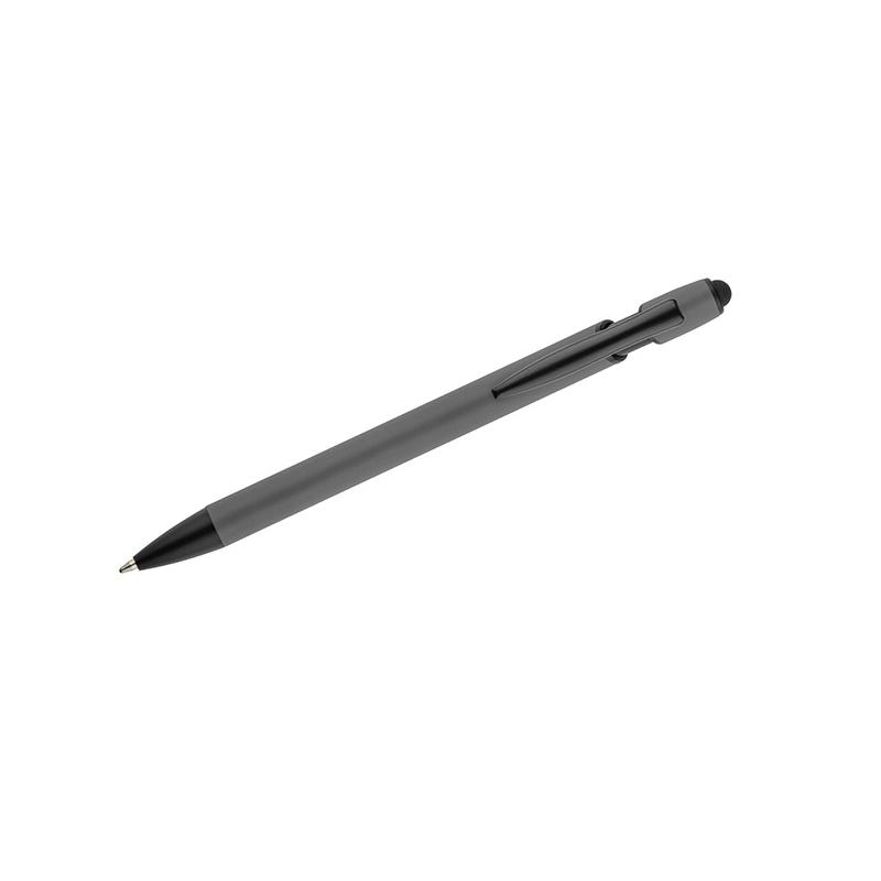 Pix cu stylus pentru ecrane tactile Poki Gri