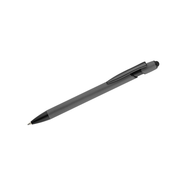 Pix cu stylus pentru ecrane tactile Poki Gri