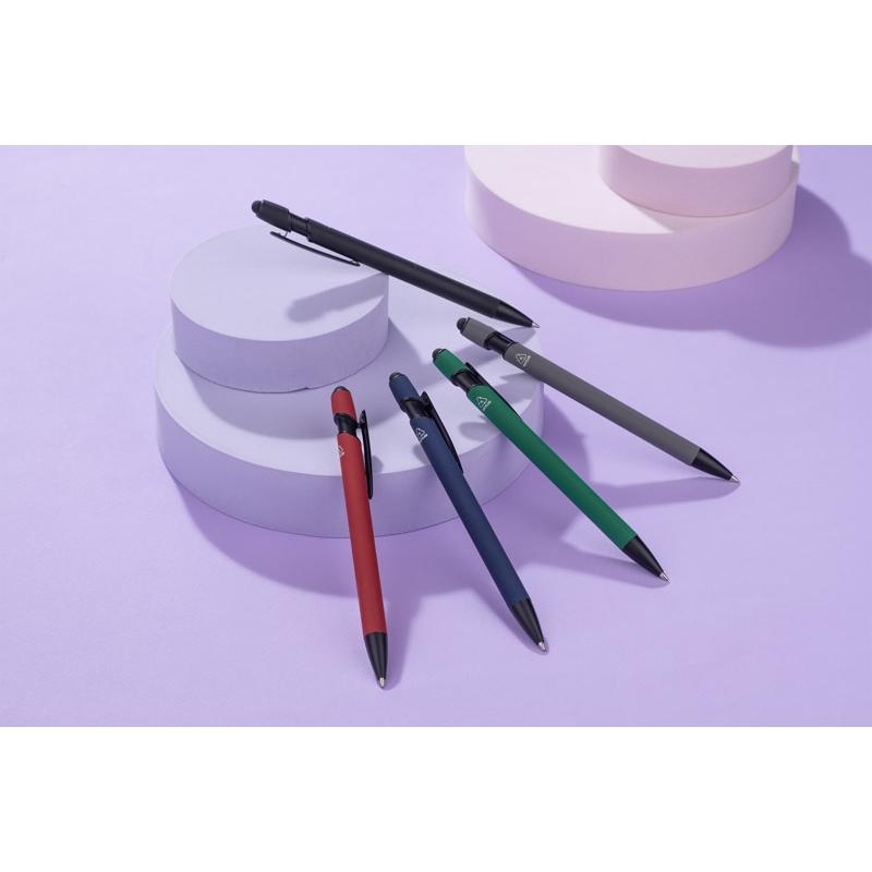 Pix cu stylus pentru ecrane tactile Poki Gri