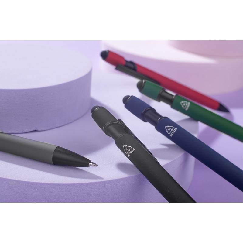 Pix cu stylus pentru ecrane tactile Poki Negru