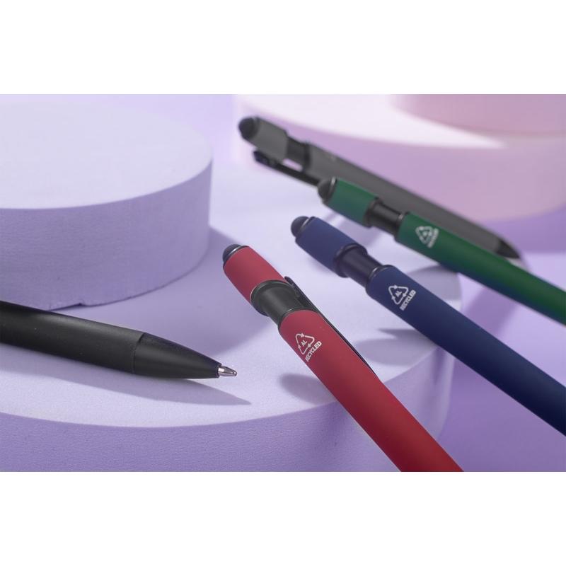 Pix cu stylus pentru ecrane tactile Poki Roșu