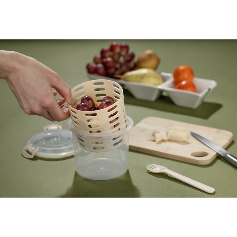 Caserolă pentru alimente Frut, 550 ml Bej