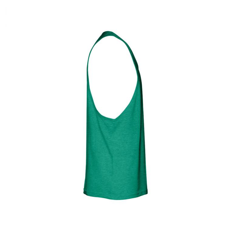 THC IBIZA. Maiou pentru bărbați Verde melange XL