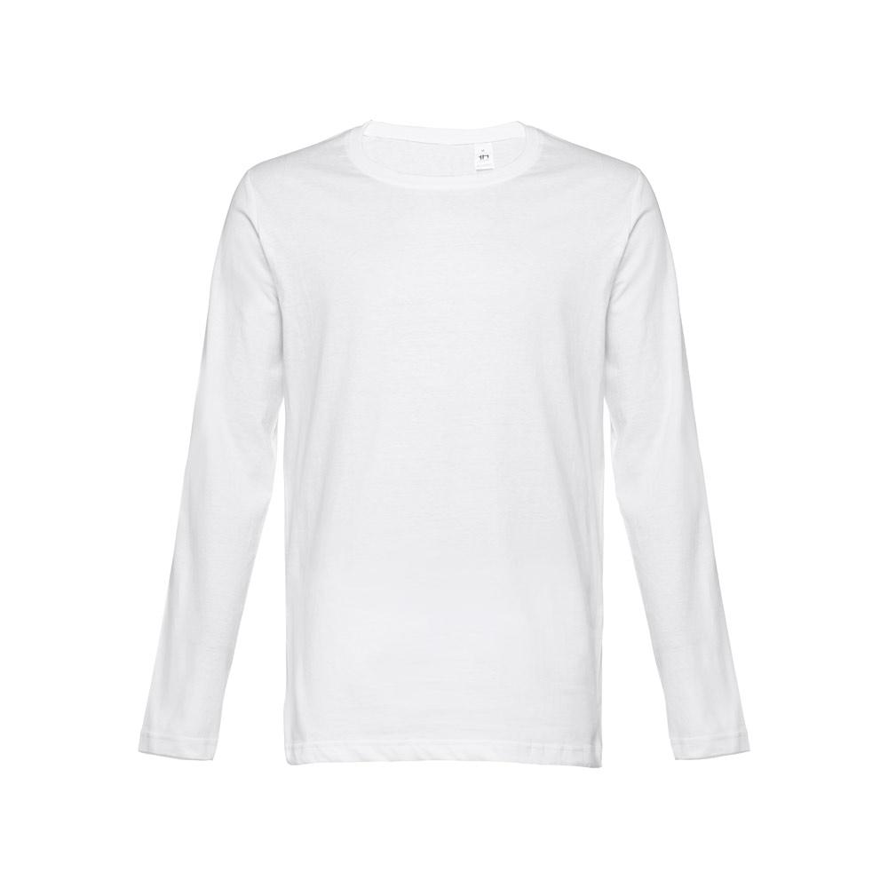 THC BUCHAREST WH. Tricou cu mânecă lungă bărbați Alb