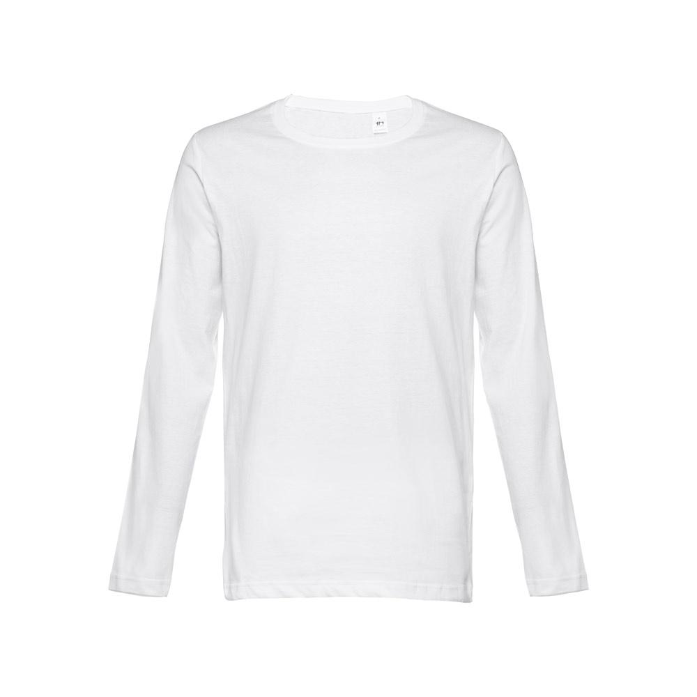 THC BUCHAREST WH. Tricou cu mânecă lungă bărbați Alb M