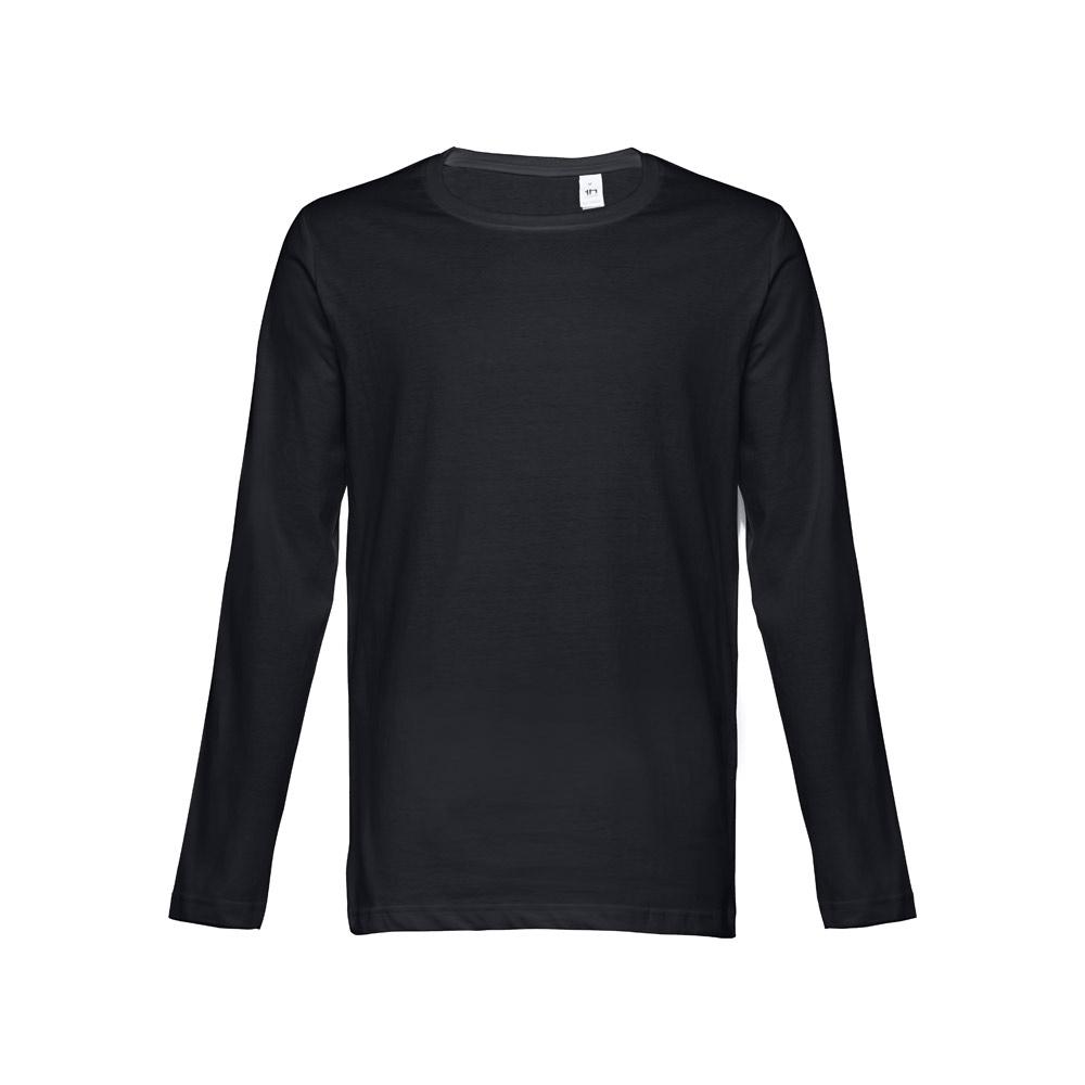 THC BUCHAREST. Tricou cu mânecă lungă bărbați Negru
