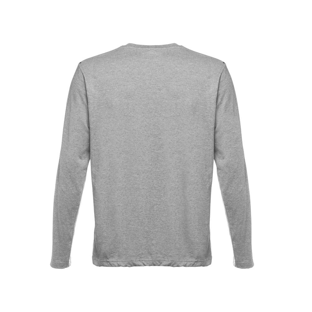 THC BUCHAREST. Tricou cu mânecă lungă bărbați Gri melange deschis M