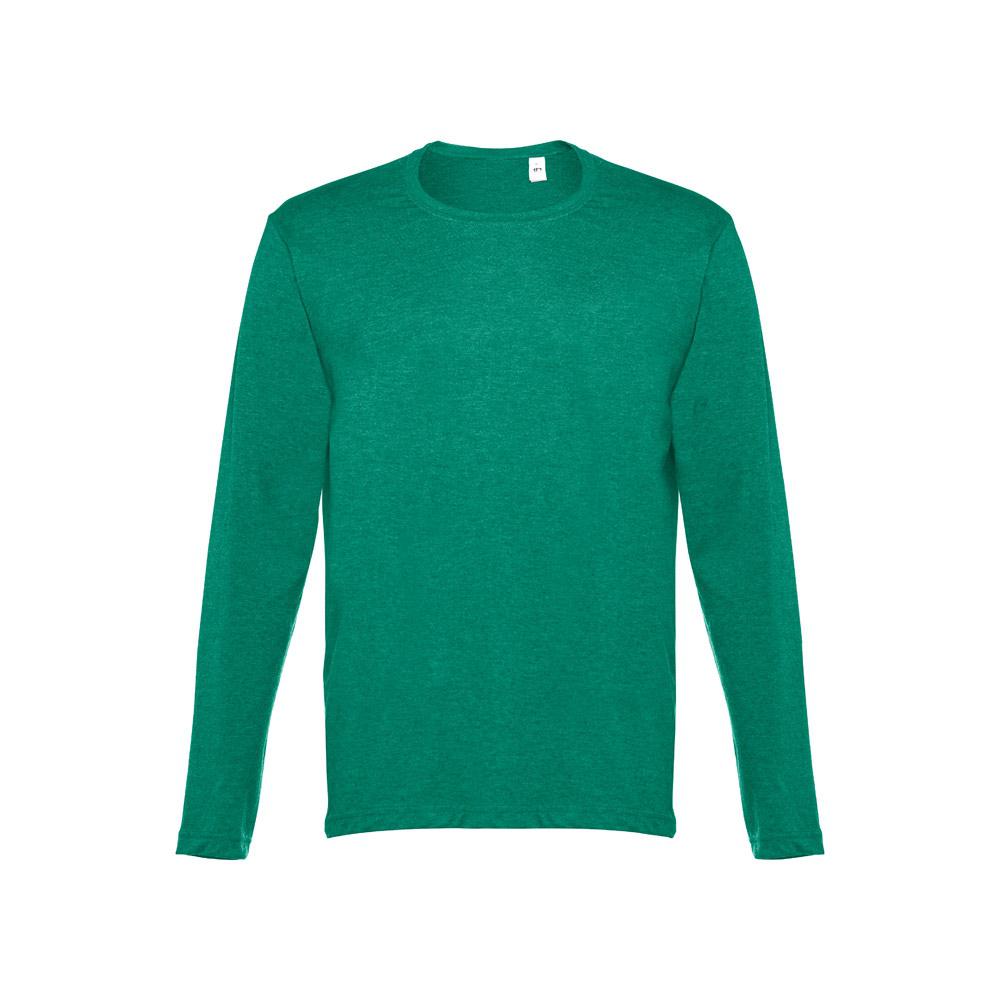 THC BUCHAREST. Tricou cu mânecă lungă bărbați Verde melange S
