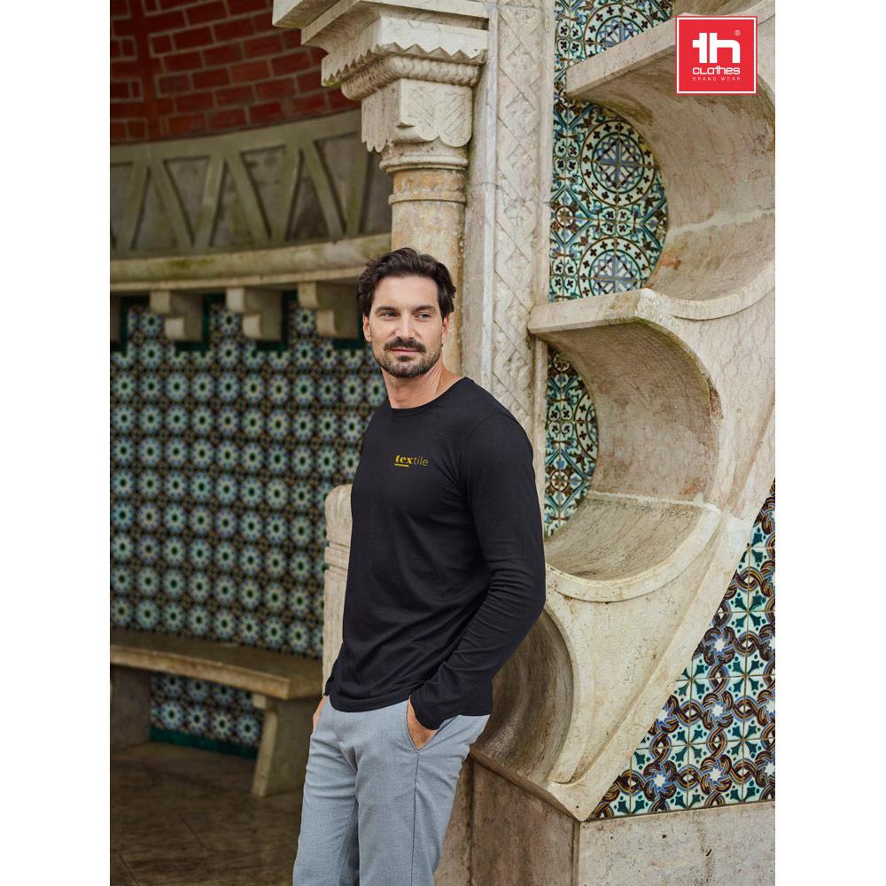 THC BUCHAREST. Tricou cu mânecă lungă bărbați Roșu L
