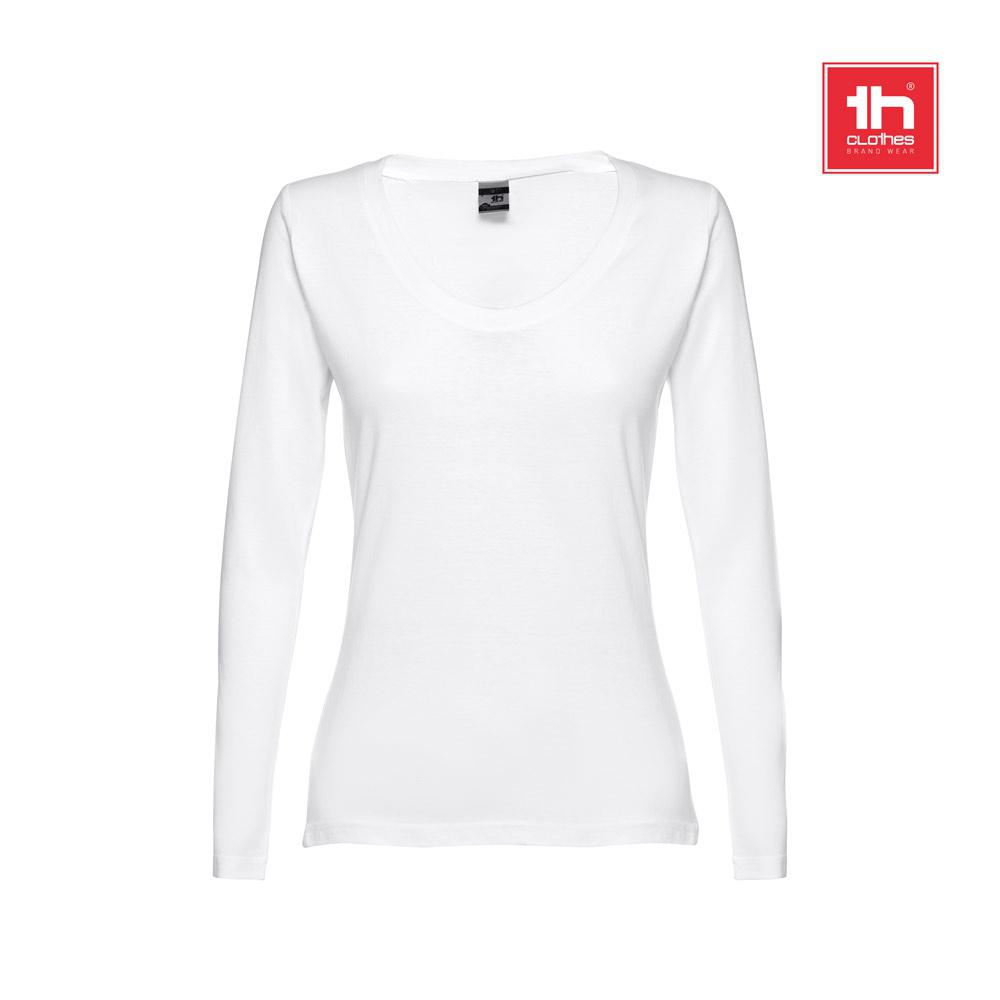 THC BUCHAREST WOMEN WH. Tricou mânecă lungă dame Alb XL