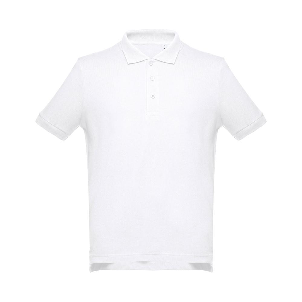 THC ADAM WH. Tricou polo pentru bărbați Alb