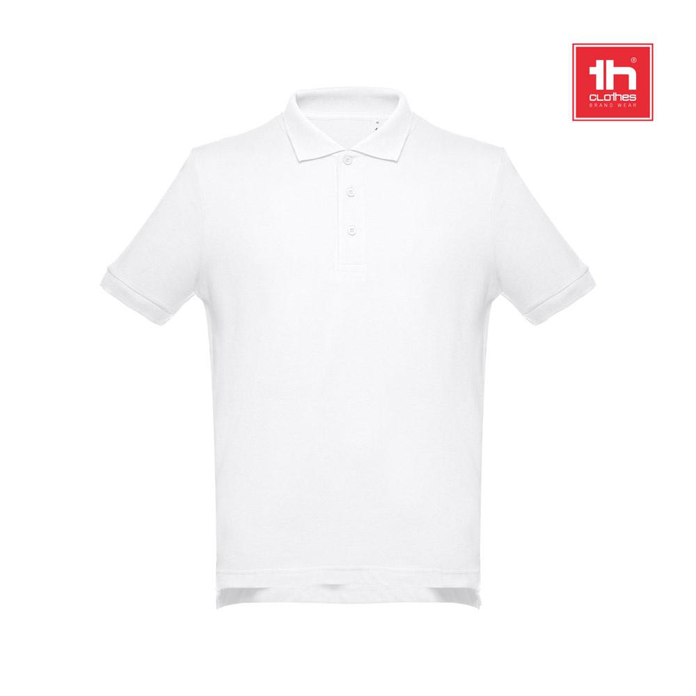 THC ADAM WH. Tricou polo pentru bărbați Alb XL