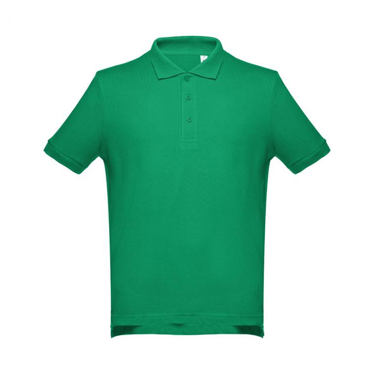THC ADAM. Tricou polo pentru bărbați Verde L