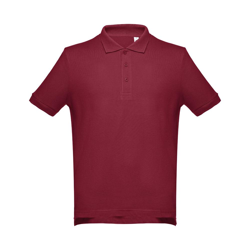 THC ADAM. Tricou polo pentru bărbați Burgundia S