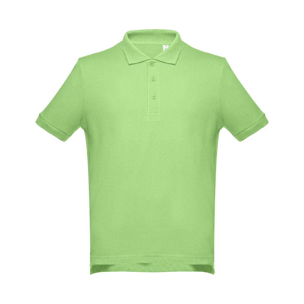THC ADAM. Tricou polo pentru bărbați Verde deschis XXL