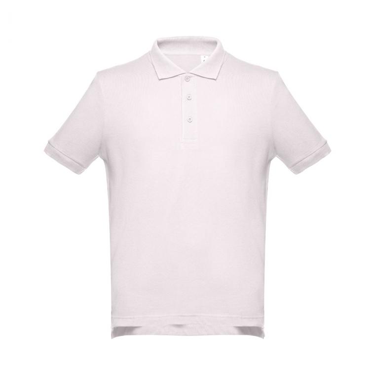 THC ADAM. Tricou polo pentru bărbați Roz pastelat S