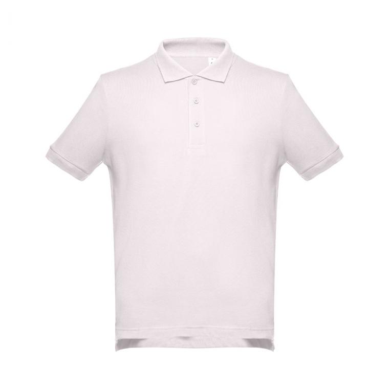 THC ADAM. Tricou polo pentru bărbați Roz pastelat L