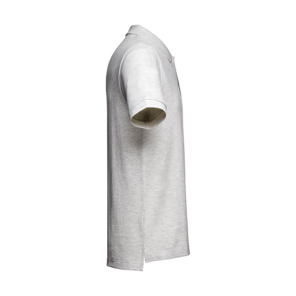 THC ADAM. Tricou polo pentru bărbați Alb melange XL