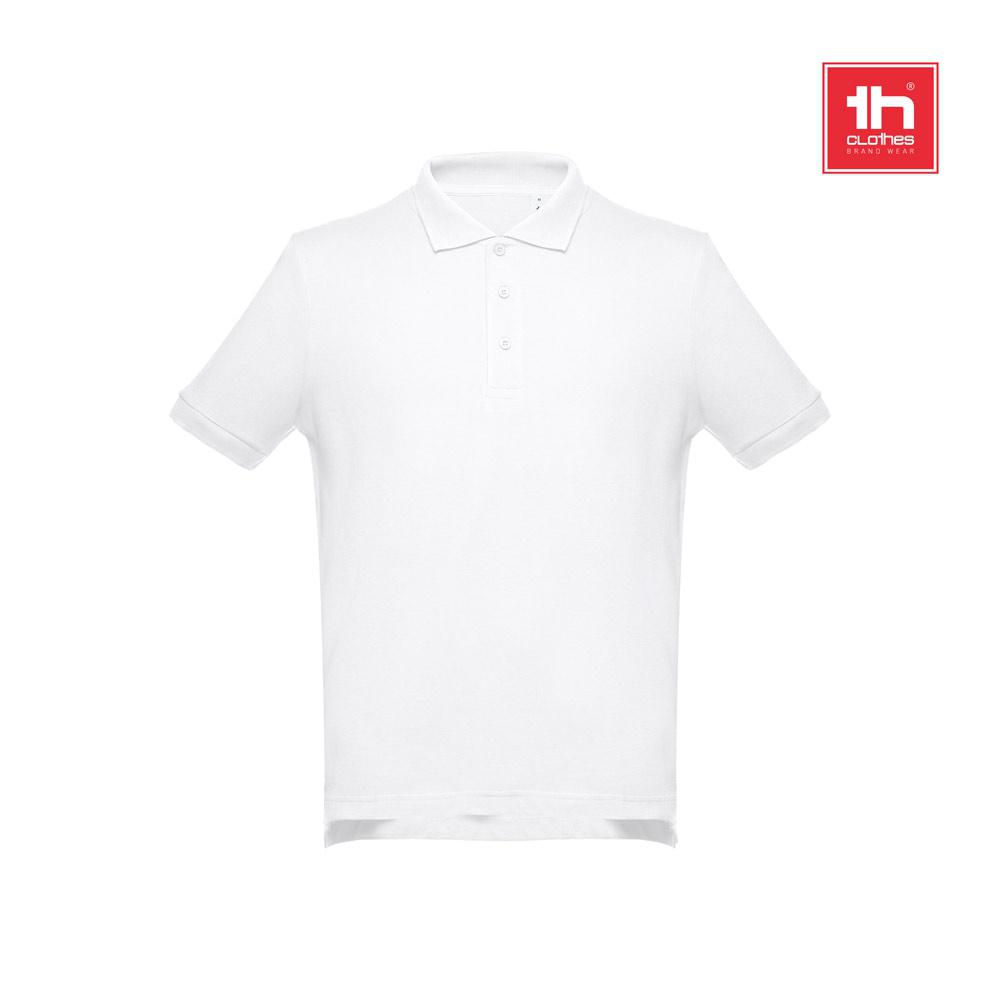 THC ADAM 3XL WH. Tricou polo pentru bărbați Alb 3XL