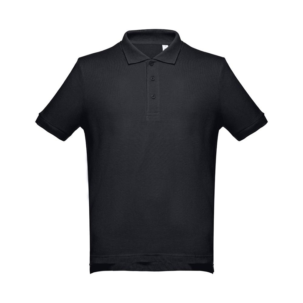 THC ADAM 3XL. Tricou polo pentru bărbați Negru 3XL