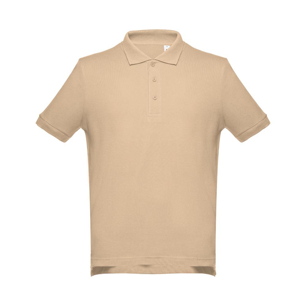 THC ADAM 3XL. Tricou polo pentru bărbați Maro deschis