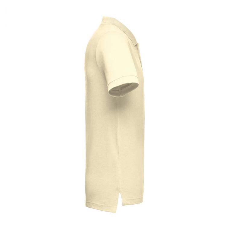 THC ADAM 3XL. Tricou polo pentru bărbați Galben pastelat 3XL