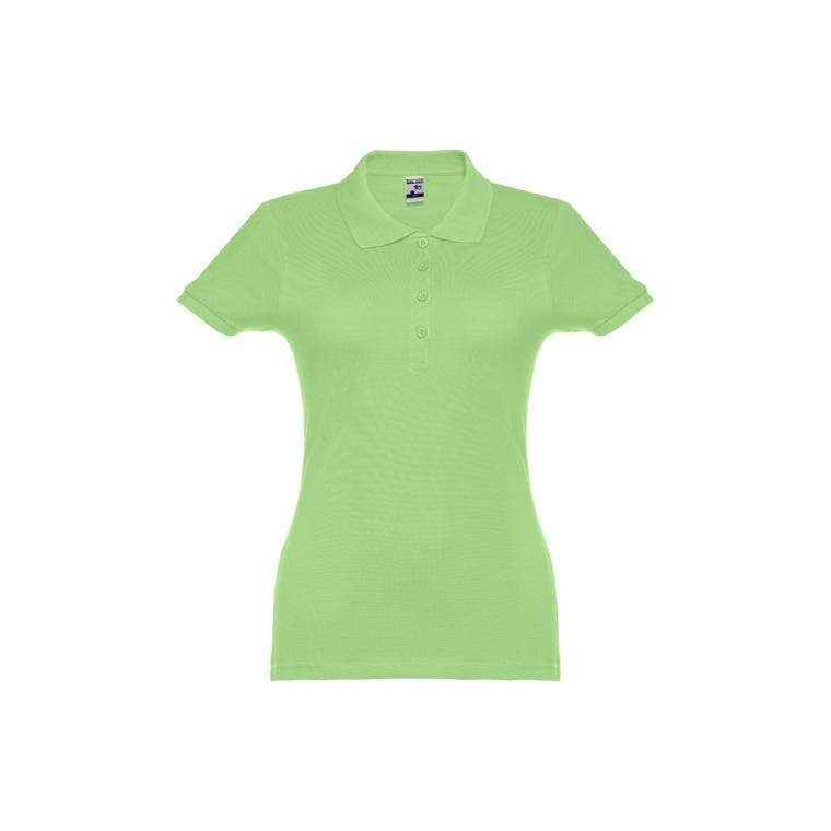 THC EVE. Tricou polo pentru femei Verde deschis M