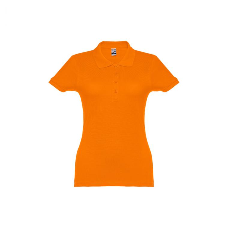 THC EVE. Tricou polo pentru femei Portocaliu XXL