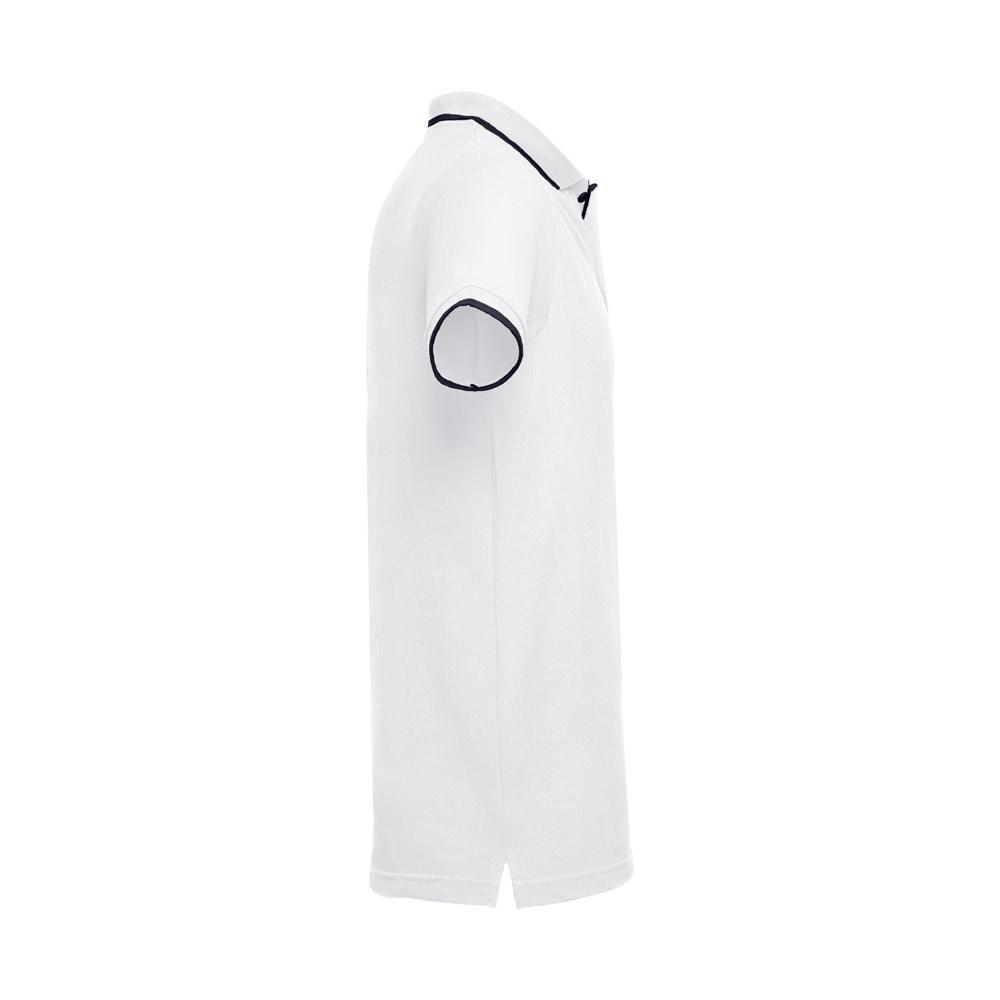 THC ROME WH. Tricou polo slim fit bărbați Alb S