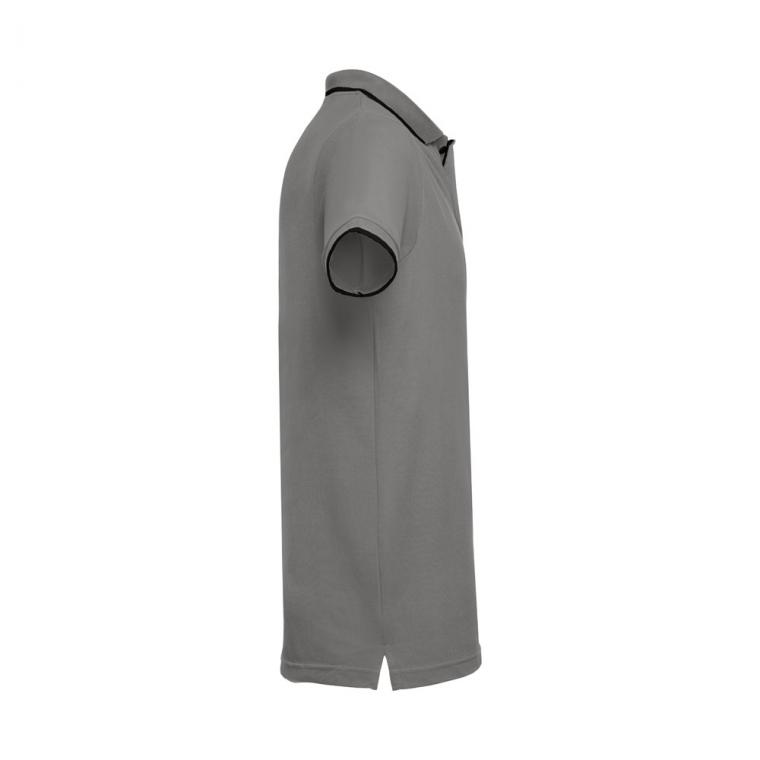 THC ROME. Tricou polo slim fit bărbați Gri M