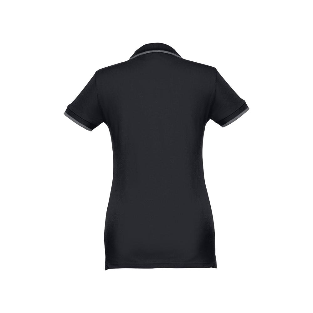 THC ROME WOMEN. Polo slim fit pentru femei Negru XXL