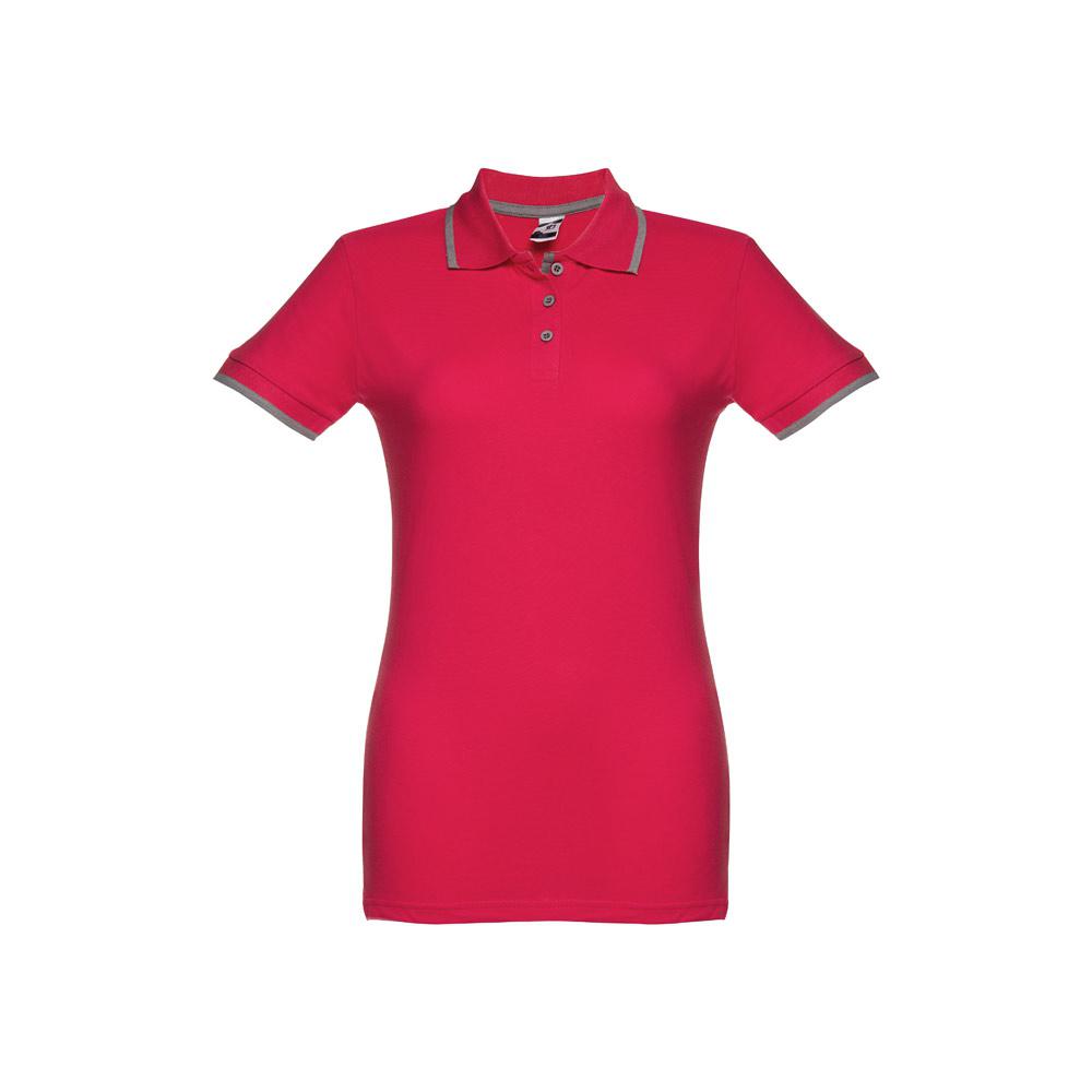 THC ROME WOMEN. Polo slim fit pentru femei Roșu XL