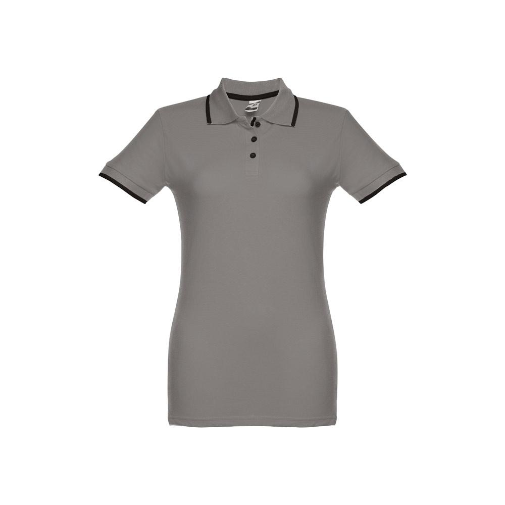 THC ROME WOMEN. Polo slim fit pentru femei Gri XL