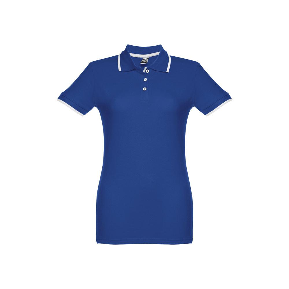 THC ROME WOMEN. Polo slim fit pentru femei Albastru Royal