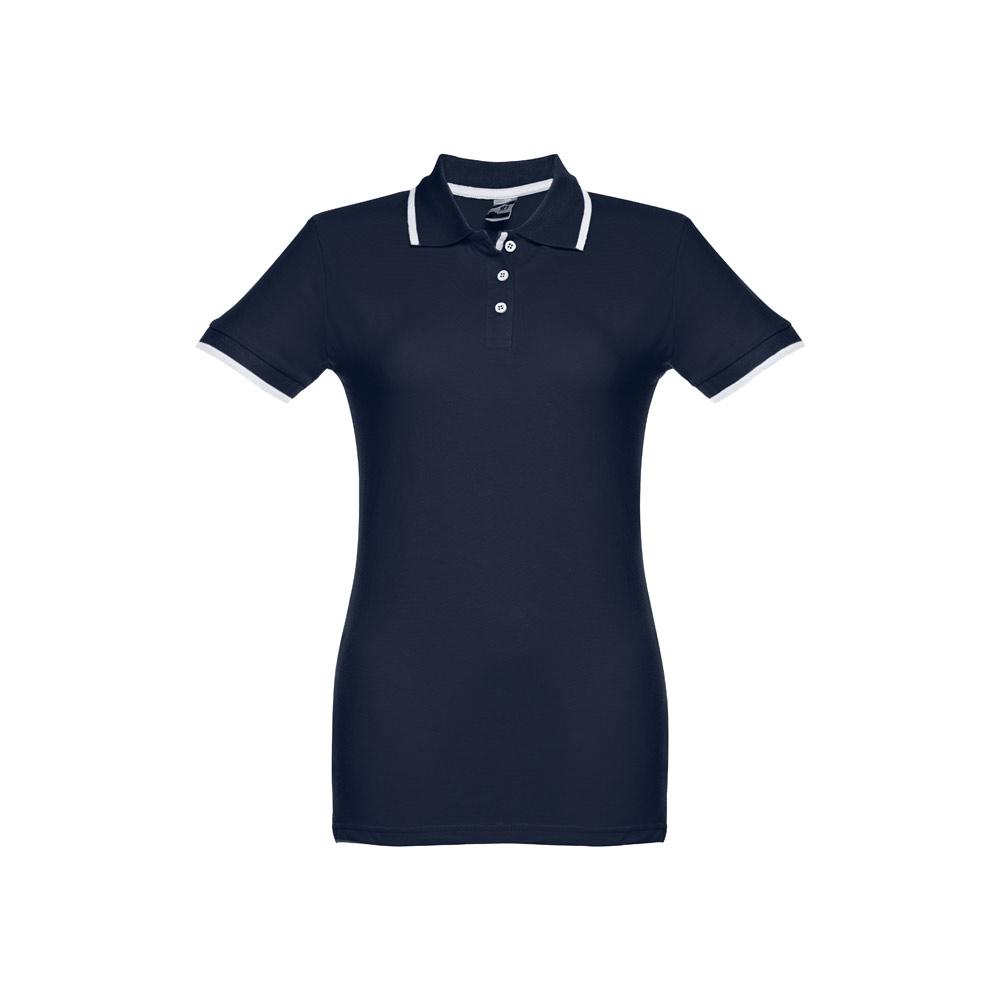 THC ROME WOMEN. Polo slim fit pentru femei Albastru marin L