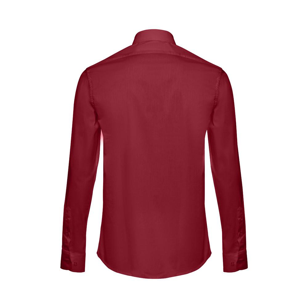 THC PARIS. Cămașă de poplin bărbați Burgundia XXL