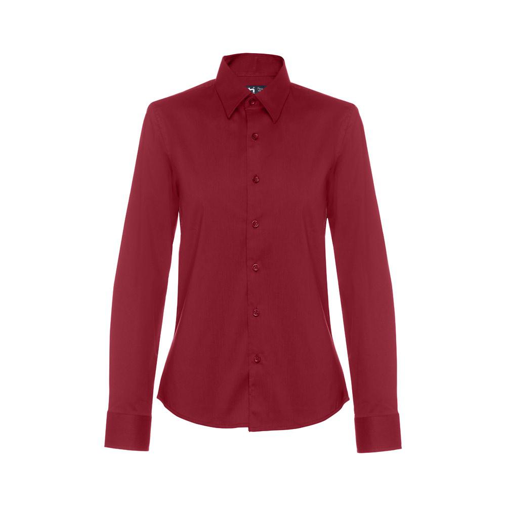 THC PARIS WOMEN. Cămașă de poplin pentru femei Burgundia