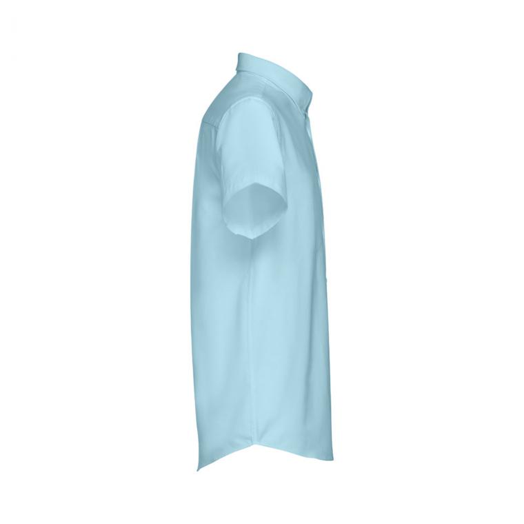 THC LONDON. Cămașă oxford pentru bărbați Albastru deschis XXL